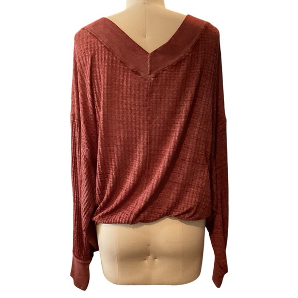 We the Free by Free People South Side Thermal Top Small Oversized - Picture 5 of 9